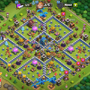  High Xp-214 Th12 full max account || 1600 gems | 4x epic equipment | Clash-A-rama scenery available  || rename 1k  - Image 2