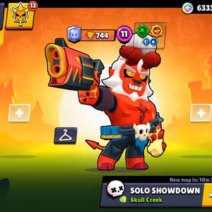 128-GEM | 58.4K TROPHY-310X SKINS | 101/100 BRAWLER | 45X MAX | 36X HYPER | 3v3 WINS | NC AVAILABLE | BEST DEAL - Image 1
