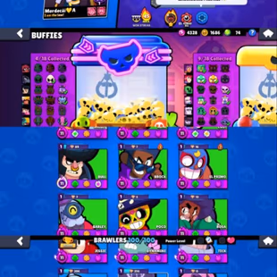 🔥103K TROPHY|1 PRESTIGE|METEORIC FAME|13 Buffy's|🌟87 MAX|78 HYPER|445 SKINS|11 LEGENDARY OLD BRAWL PASS SKIN - Image 1