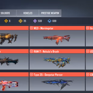 [Level 400] 10 CP Spins| 13 Mythic n 35 Legendary Weapons | 2 Leggy Soldier | Mythic USS9 x Mythic RAM | Activision Only - Image 6