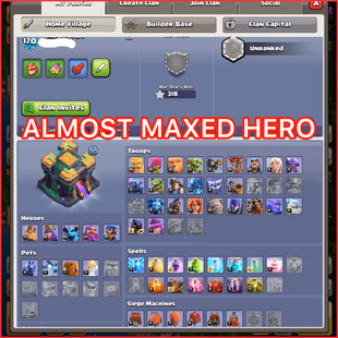 29]🎯 25 EQUIPMENTS  MANY STATUES👹 HIGH LEVEL HEORES AND DEFENCES SUPER TH14  5 HEROES SKINS INSTANT DELIVERY - Image 3