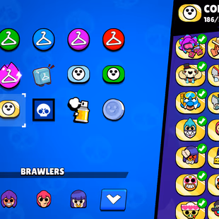31K -TROPHY🔥 80x BRAWLER[ 18x MAX BRAWLER ]🔱 11x HYPERCHARGE! 120x SKINS! FULL ACCESS! - Image 5