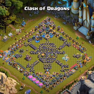 [EE65] 🌟6 HERO MAX🔥 LEGENDARY SCENERY [TH18 MAX] PROFILE/DEF/WALLS ALMOST MAX || 8 EPIC MAX ||INGAME ALL ITEM DISCOUNT - Image 1