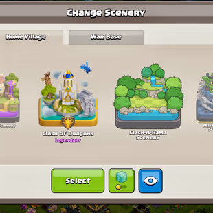 TH-17 [ 5 HERO MAX] LEGENDARY CLASH DRAGON WITH 7 SCENARY|| LEGENDARY HERO SKIN AND MAGIC ITEMS|| AQ-100 BK-100 MP-90 - Image 5