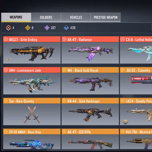 CODM-AK117 GRIM ENDING ACCUNTS-4X MYTHICAL WEAPONS 8X LEGENDARY-MANY RARE SOLDIERS-ONLY ACTIVASION LINK - Image 6