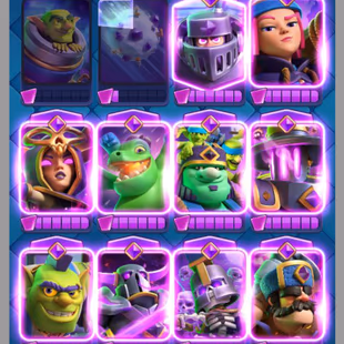 ✅GOBLIN CRYING EMOTE✅ XP-66 | 86 MAX | 26 ELITES | 112 EMOTES | 11 TOWER SKINS | 13 EVOLUTIONS | 12K TROPHIES | INSTANT - Image 5