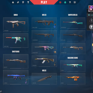 NA | 13 Skins | Glitchpop Phantom | Prime Vandal | 3.9K VP Spent | Unranked | Instant - Image 4