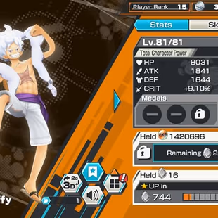 [3950][IOS+ANDROID] 5 EX - Whitebeard + Roger + Shanks + Kuzan + Light Luffy, Support 127, Good Medal - Image 7