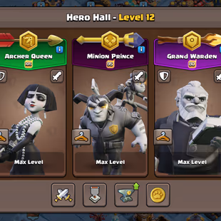 RARE DARK DAYS SKINS SET [TH18] MAX || 4 HERO MAX || ALMOST 9 EPIC EQUIPMENT MAX || 7 MAP || GOOD PROFILE || CHEAPEST - Image 5