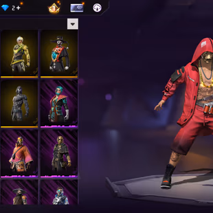 X190|Lvl 66|50 CHARACTER|MONEY HEIST|269 COSTUME(9 MYTHIC)|47 VEHICLE|309 WEAPON(1 EVO+42 MYTHIC)|DEMONIC FAMAS LVL 4|SE - Image 5