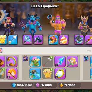 🔥Xp-267🔥 || Th18 Semi Max || 4.8k War Stars || All 15 Epic Equipment High || Heroes 100-100-84-75-54 || BB Maxed  - Image 4