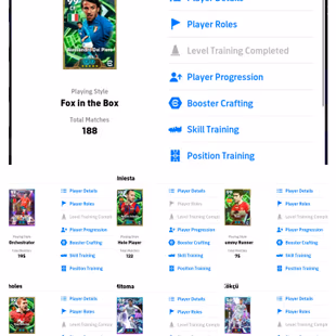 STRENGTH: 3203 || 7 PAID || BLITZ CURLER PIRLO || BLITZ CURLER RAUL || CMF INIESTA|| DMF VITINHA|| BOX TO BOX SCHOLE|| - Image 2