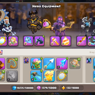 25X SKINS/RANK | TH18 CLOSE MAX | GG-MX!SB-MX!SnB-MX!AF-MX!MM-MX!MS-MX!FB-MX!HT-MX!RS-MX!EB-MX | HERO-105-105-95-80-55  - Image 5