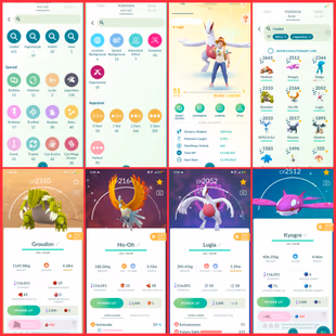 🎯HIGH VALUE ACCT LEVEL 51 🐉 LUGIA HO-OH  GROUDON Reshiram / 92 HUNDO IV) 178 LEGENDARY | RARE COLLECTOR / INSTANT DLVR - Image 3