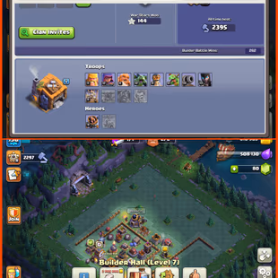 🎯HIGH VALUE) HING 17 EQUIPMENTS👹 LOADED FULLY MAXED TH12  ONLY 30 WALLS LEFT HEROES MAXED BH7  4 HEORES SKINS INSTANTL - Image 7