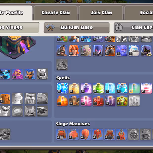 🔥[ TH-13 MAX NEWLY TH-14 NEAR MAX ]🔥 GREAT EQUIPMENT || HEROS: 76-76-50-51-27 || NICE TROOPS - DEFENCES - HEROS  - Image 4