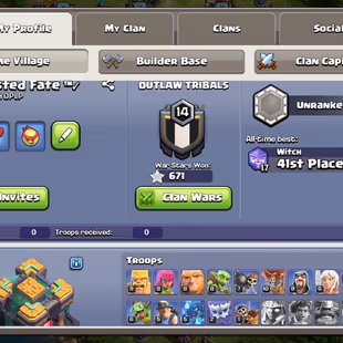 🚀SUPER LEGENDARY TH14🚀EPIC EQUIPMENTS | HEROS LVL 74-82-42-41-27 | INSTANT DELIVERY | - Image 4