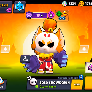 214 SKINS | 37.500 TROPHIES | 92 BRAWLERS | 11 HYPERCHARGE | 13 MAX | 16 PRESTIGE | 8 BUFFIES - Image 2