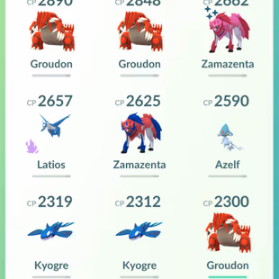 🔥LEVEL 50 💎 SHINY LEGENDARY ZAMZENTA [] 51 LEGENDARY [] 8 SHINY [] RENAME AVAILABLE []  CHEAPEST - Image 4