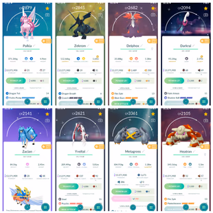 P 2.056 Level 71 Super Kyogre Mewtwo Regigigas Machamp Suicune Salamence   16 Shiny And Legendary 240 Shiny 295 Legendar - Image 3