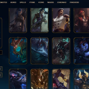 SEVER [ LAN ] - 101 LVL  - BRONZE II  - 40 SKINS - 75 CHAMP [ 4117 BE - 153 RP ] - FULL ACCESS  - Image 4