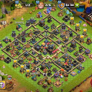 TH 17 Max l XP244 l Rename 500 l All X trees And deco l Heroes 100 10 80 75 50 13 35 35 l Max BB l More Equipment And It - Image 1