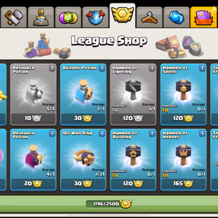 🔥TOWNHALL 18 💎 HEROES 100-100-74-75-50-01 [] Strong Equipments [] 1200 Cwl medals [] Rename available - Image 7