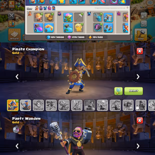 🔥Town Hall 15 🔥Heroes 50-63-15-40-25 | Rename Free | Summer Scenery. Heroes Skin Available | Few Magic Items | Instant - Image 4