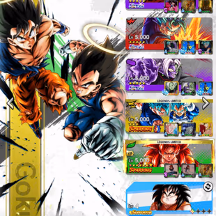 D847-IOS+Android-9 UL(Zamasu+SS4 Vegeta+Beast Gohan+SS4 Gogeta+Vegito+Majin)+33 Legend+Good Team GT+Fusion+Good Equipmen - Image 5