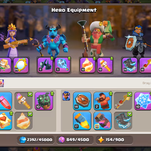 TH 15 Full Maxed !! Full Cwl Medals !! 15 Epics ( 4 Epic Max ) !! Namechange Free !! Magic Items - Image 6