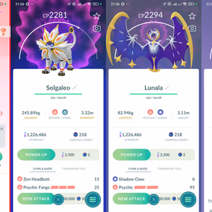 Lvl 50 [Solgaleo/Lunala] | 48 Legendary | Kyogre | Groudon | Zacian | Lugia | Ho-Oh | Regidrago | Valor | 957 - Image 3