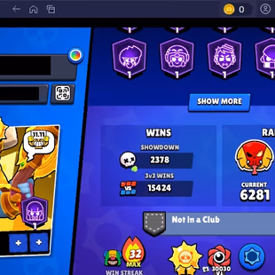 370 SKINS | 78.600 TROPHIES | 101 BRAWLERS | 67 HYPERCHARGE | 73 MAX | 57 PRESTIGE | 20 BUFFIES - Image 6