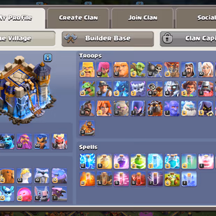 🔥BEST TH 18🔥XP 233-HERO 96-96-72-50- 5 EPIC EQUIPMENT MAX RS 20-17 MAX WALLS AND DEFENSE-NC YES-BEST DEAL - Image 3