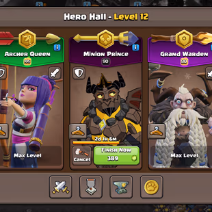 🌹CHEAP DEAL🌹[TH18] MAX || PROFILE JUST 2 TROP LEFT ||  HERO 105-105-90-80-51 || ALMOST 13 EPIC MAX || DARK DAYS MAP || - Image 5