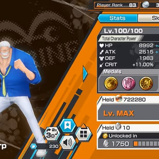 [4180][IOS+ANDROID] 15 EX META - HB 84 - Light Luffy + Blackbeard + Garp + Saturn + Blue Luffy + Roger + Shanks + Yamato - Image 6