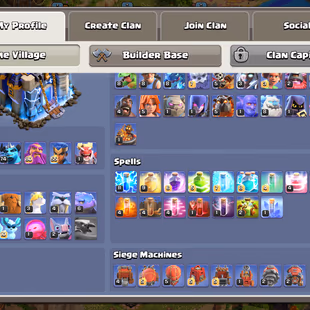 🔥[ TH-18 NEAR MAX - LEAGUE QUEEN ]🔥 6 EPIC MAX: SB-AF-MM-FB-RS-EB [MAX] | WALLS MAX - HEROS MAX ||  - Image 4