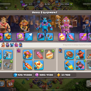 🔥SEMI MAX - CHEAP - TH:15 - Lvl:226 🔥- BK:81 - AQ:76 - PC:55 - GW:55 - RC:34 - BEST SELECT - Image 7