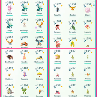 🔥[AT]🔥 LV 56 || YEAR 2023 || 548/650 POKEMONS || 96 SHINY || 165 LEGENDARY || 105 HUNDOS || NAME CHANGE AVAILABLE - Image 3