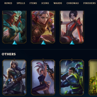 SEVER [ NA ] - 57 LVL  - IRON III LAST RANK  - 31 SKINS - 74 CHAMP  [ 3379  BE - 51 RP ] - FULL ACCESS  - Image 4