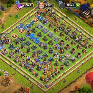 🔥Xp-250🔥 || Th18 Semi Max || High Quality Epic Equipment || Heroes 100-102-75-72-50 || Only Walls Low || 6 Builders - Image 1