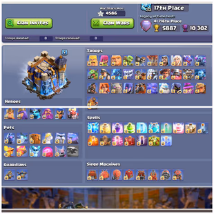 TH18 Max Full  (Pre Update) 🔴 Frost Age & Year Of Fire Horse Set 🔴 Profile Max - Paid Scenries - Builder Skin - C415 - Image 4
