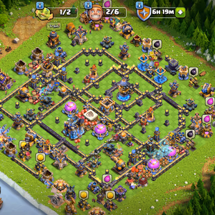 💫[ TH-18 NEAR MAX - 4 EPIC MAX ]💫 SB-MM-AF-EB [MAX] | SN [26] - HT [23] | MOSTLY WALLS MAX || HEROS: 105-105-42-80-55  - Image 1