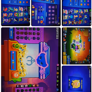 80K TROPHIES|SOLAR FAME1|60 MAXED|51 HYPERCHARGE|CURRENT DIAMOND RANK|4 BUFFIES|320 SKINS|900 PINS|400 ICONS|BRUCE NITA - Image 1