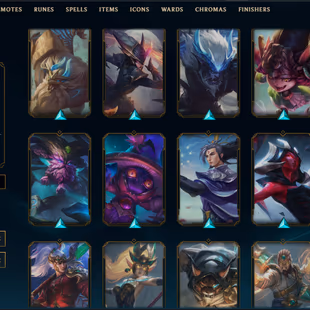 SEVER [ LAN ] - 473 LVL  - UNRANK - 250 SKINS - FULL CHAMP [ 177777 BE - 1535 RP ] - FULL ACCESS  - Image 6