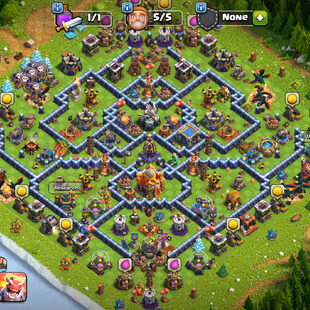 PREMIUM TH-16 | [5EPIC-S.BALL-F.BALL-R.SPEAR] | BLUEE WALLS | GOOD DEF | LOW PRICE | BEST DEAL - Image 1