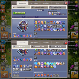 🔥TH-15 NEAR MAX🔥XP-207! SB[16L] FA[21L] AF[10L]! HEROES:-77-80-53-55-29-2! 5X PETS! FAST DELIVERY - Image 3