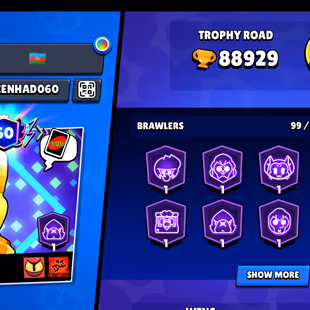 BEST DEAL 🎄 89000-TROPHY 🎄 300X SKINS | 100/99 BRAWLER | 45X MAX | 36X HYPER | 105/96- RARE SKINS | DELIVERY INSTANTLY - Image 3