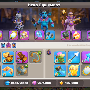 🔥TH18 MAX CLOSE🔥7000-GEMS!!SB/MAX FA/MAX SnB/MAX MM/MAX AF/MAX MS/20 LP/20 EB/MAX RS/20 FF/20!!HEROES 105-105-85-80-55 - Image 4