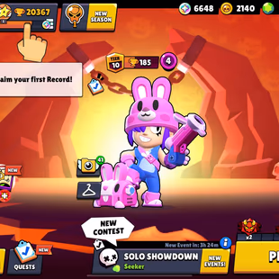 TROPHIES 20367 [] BRAWLERS 57 [] MAX BR 6 [] HYPER 4 [] HYPER SHELLY STU MAX BUZZ - Image 3