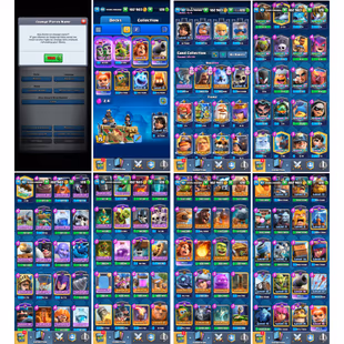⚡LV 61 - 15 EVO⚡ KT15 | ARENA 26 | TROPHIES 10531 | EMOTE 55 | 3 CARD MAX - 14 LV 15 - 21 LV 14 | 3X LEG BADGE | 7 TOWER - Image 4